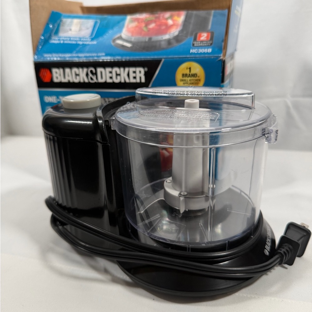 Black & Decker Black Food Chopper